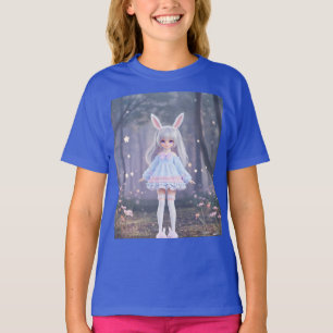 T-shirt Lune Rabbit Kawaii Poupée