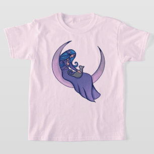 T-shirt Lune Sorcière LuneEnfant Pagan Wicca Art