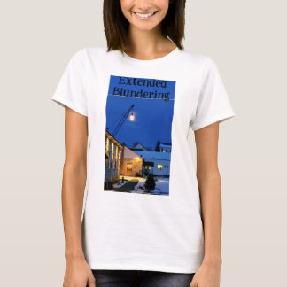 T-shirt Lune sur le crochet- Étendue Blacking