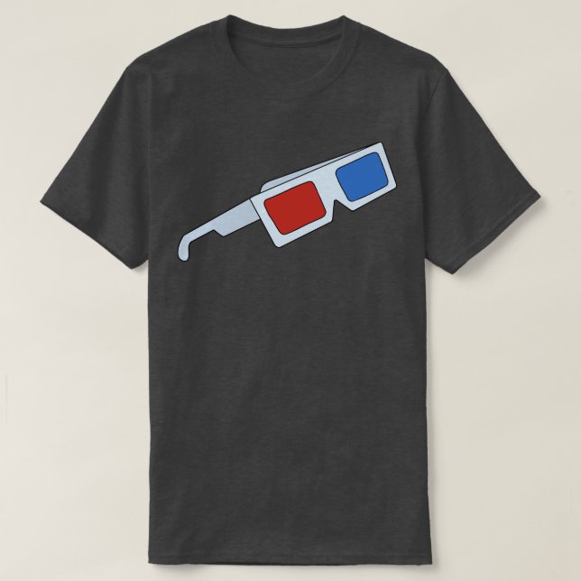 T-shirt Lunettes 3D (Design devant)