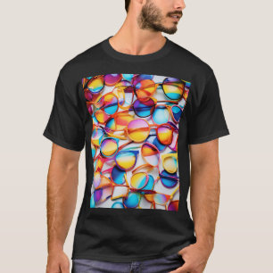 T-shirt lunettes colorées