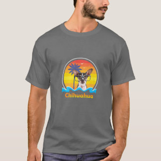 T-shirt Lunettes Cute Chihuahua W