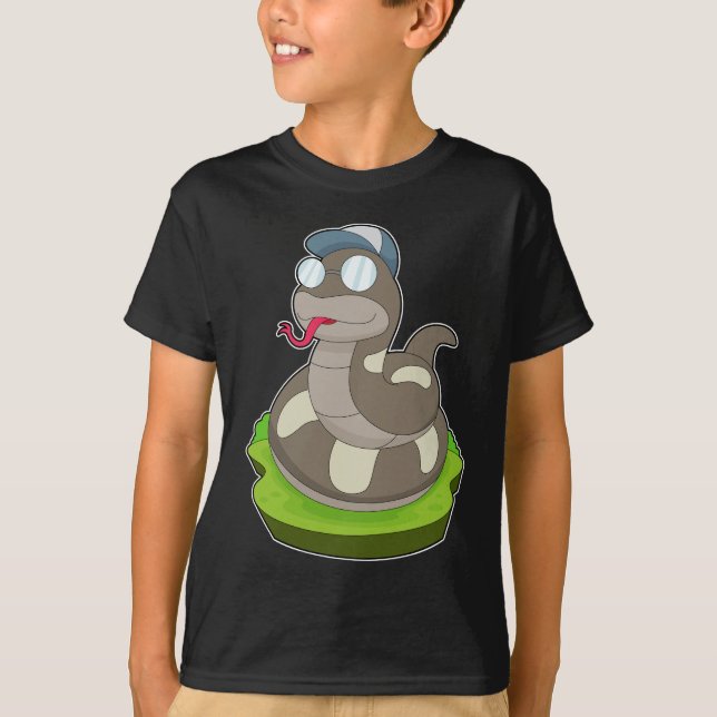 T-shirt Lunettes de serpent (Devant)