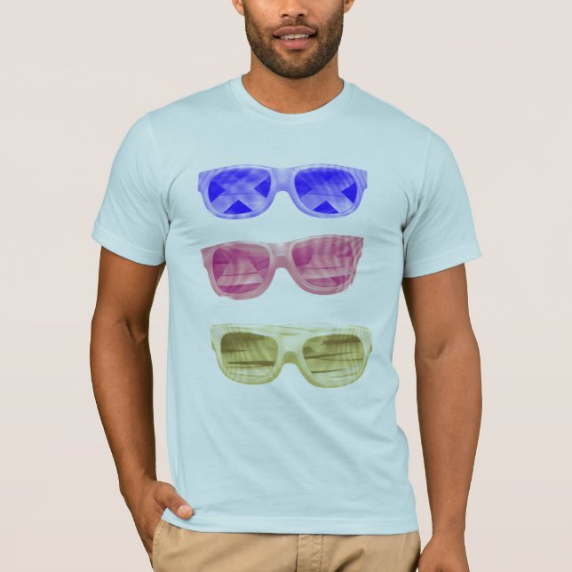 T-shirt lunettes de soleil (Devant)