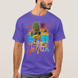 T-shirt Lunettes de soleil ananas Dabbing Destin Destin Ét