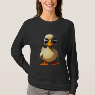 T-shirt Lunettes de soleil Cool Baby Duck "No Dee" Mignonn