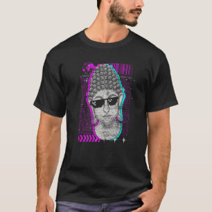 T-shirt Lunettes de soleil cool Bouddhisme spirituel Zen B