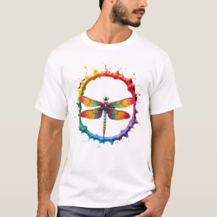 T-shirt Lunettes de soleil Cool Graphic Tie Dye avec illus