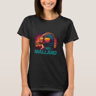 T-shirt Lunettes de soleil cool Retro Mallard