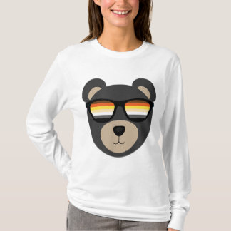 T-shirt Lunettes de soleil de l'ours gay