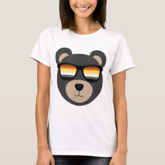 T-shirt Lunettes de soleil de l'ours gay