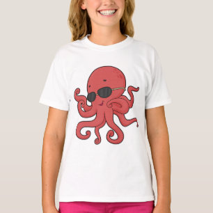 T-shirt Lunettes de soleil de poulpe