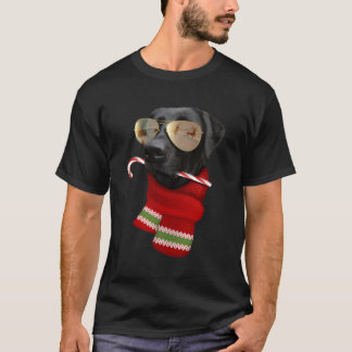 T-shirt Lunettes de soleil du Labrador Amoureux de les chi