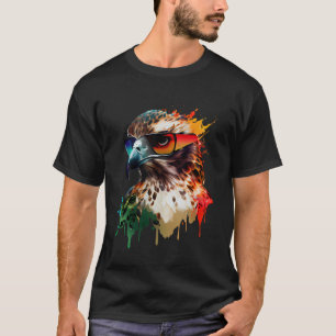 T-shirt Lunettes de soleil Eagle vacances soleil nature po
