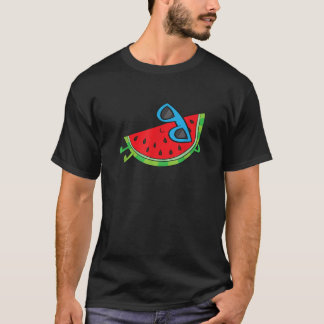 T-shirt Lunettes De Soleil Fruit Été Au Melon Cute Sur Pas