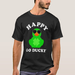 T-shirt Lunettes de soleil Green Rubber Duck Happy Go Duck