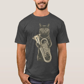 T-shirt Lunettes de soleil pour chat moggyuba Domestique à
