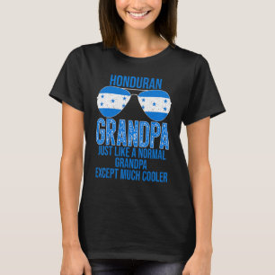 T-shirt Lunettes de soleil pour Drapeau hondurien Grandpa