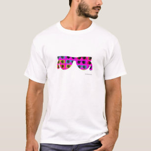 T-shirt Lunettes de soleil rose chaud Epic Neon Retro Desi