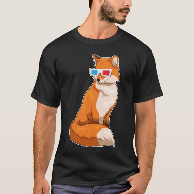 T-shirt Lunettes Fox (Devant)