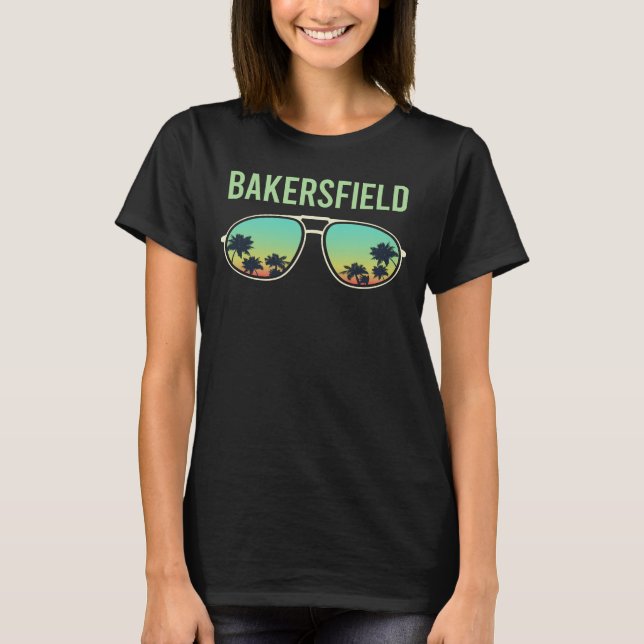 T-shirt Lunettes naturelles - Bakersfield (Devant)