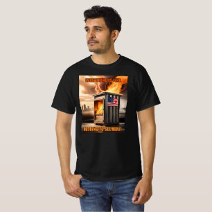 T-shirt L'unité nord-américaine : se mettre à fumer