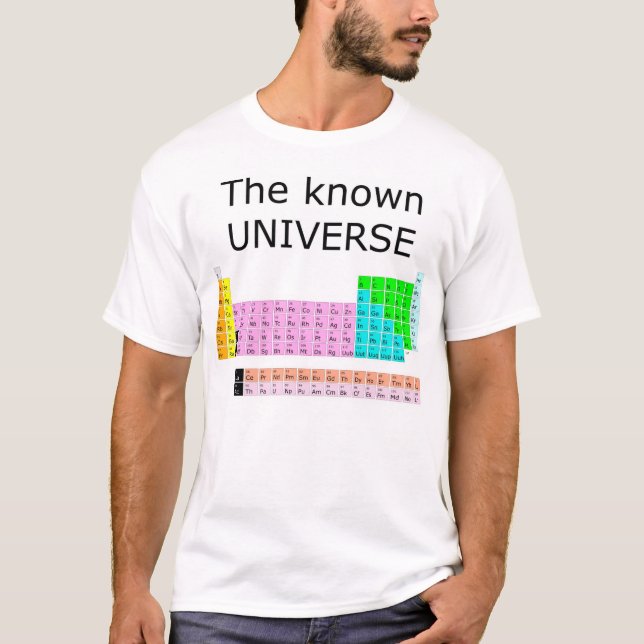T-shirt L'univers connu (Devant)