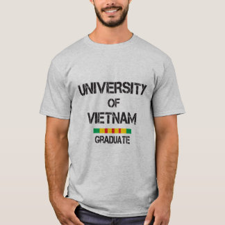 T-shirt L'université du Vietnam a affligé 1 as licencié