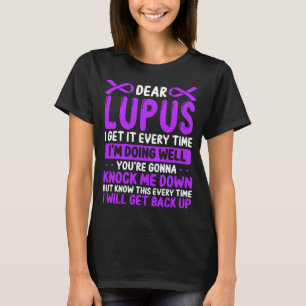 T-shirt Lupus Awareness Month Lupus Purple Lupus Ribbon