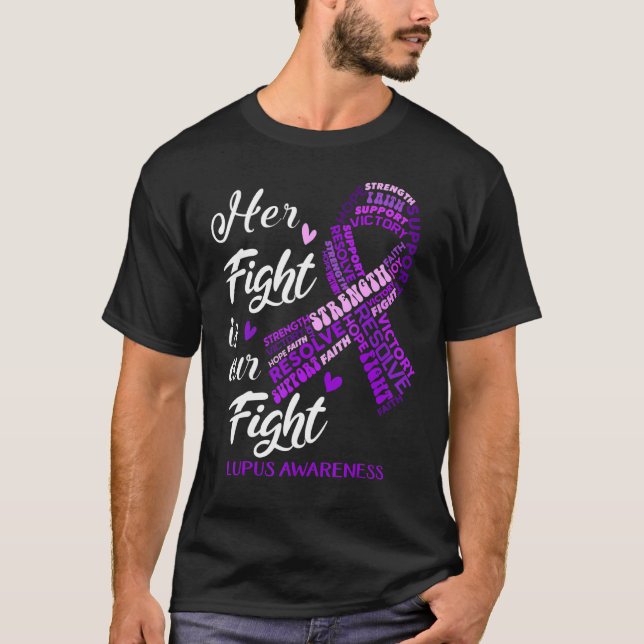 T-shirt Lupus Conscience Son combat est notre combat (Devant)