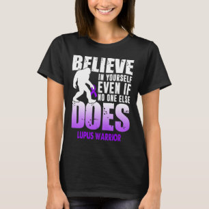 T-shirt lupus guerrier bigfoot croire en vous