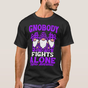T-shirt Lupus Ribbon Gnome Lupus Awar