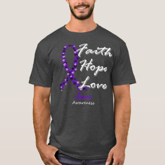 T-shirt Lupus Sensibilisation Foi Espoir Amour Dans Cette