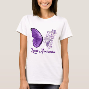 T-shirt Lupus Sensibilisation, je suis la tempête Lupus Se