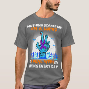 T-shirt Lupus Sensibilisation Rien ne me fait peur Hallowe
