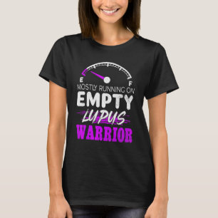 T-shirt Lupus Vide Survivant Guerrier Lupus Sensibilisatio