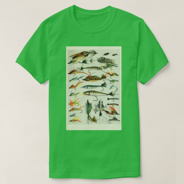 T-shirt Lures de pêche (Design devant)