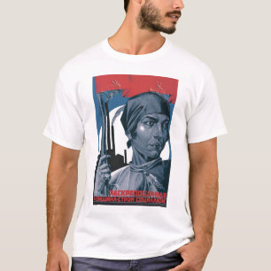 T-shirt L'URSS, Russe, Soviétique, propagande