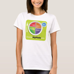 T-shirt L'USDA choisissent mon plat