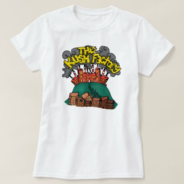 T-shirt L'usine de Kush (Design devant)