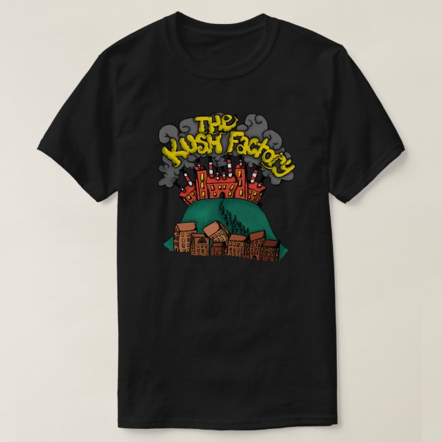 T-shirt L'usine de Kush (Design devant)