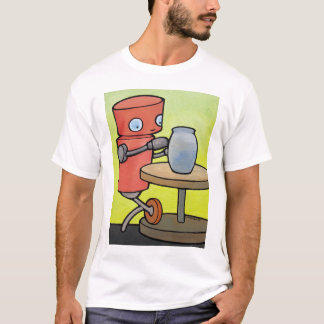 T-shirt Lustre de signature (potier de robot)