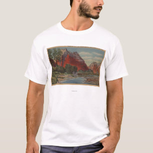 T-shirt L'Utah - bâti majestueux et atterrissage de l'ang