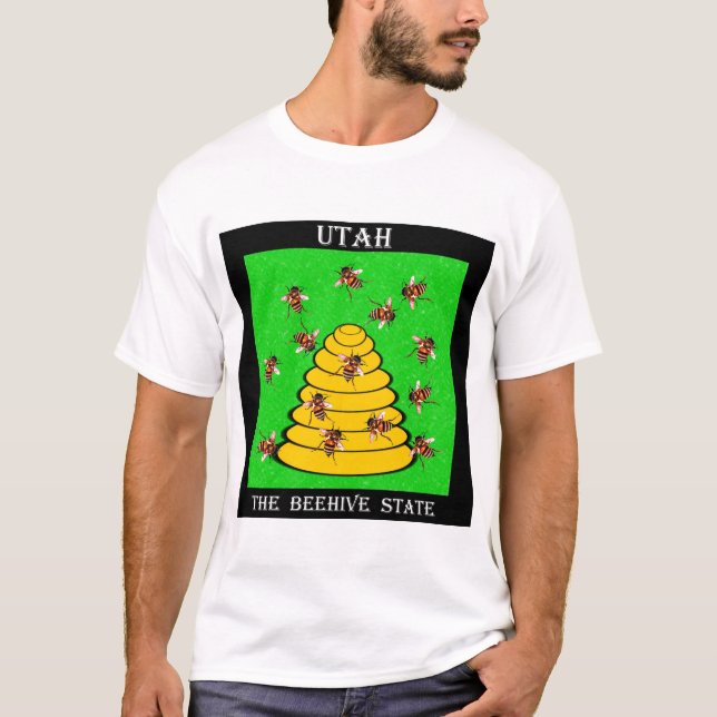 T-shirt L'Utah l'état de ruche (Devant)