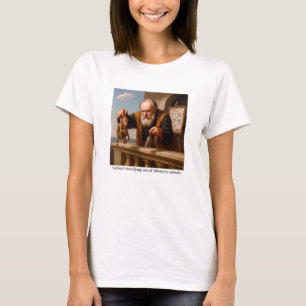 T-shirt L'utilisation horrifiant par Galilée d'animaux de