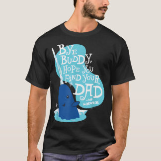 T-shirt Lutin - Narval Au Revoir Ami J'espère Que Vous Tro