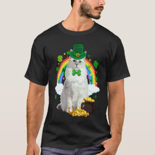 T-shirt Lutin Ragdoll Chat Trèfle C Saint Patrick