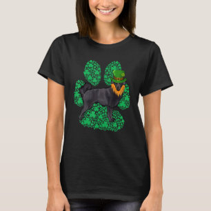 T-shirt Lutin Schipperke Saint-Patrick Trèfle Patte