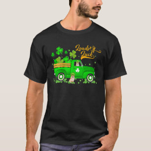 T-shirt Lutins Chanceux Leprechaun Corgi Chien & Camion St