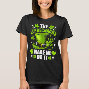 T-shirt lutins de la Saint-Patrick ont fait faire un shamr